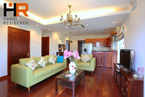 Quality & Lake view apartment 02 beds for rent in quiet location of Tay Ho dist