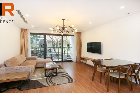 Two beds apartment with modern furnished in Tay Ho street