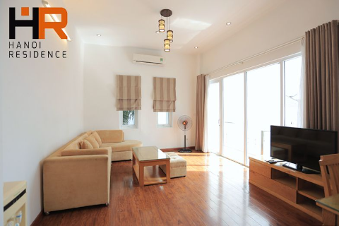 Charming apartment in Nghi Tam village for rent, balcony & 2 bedroom