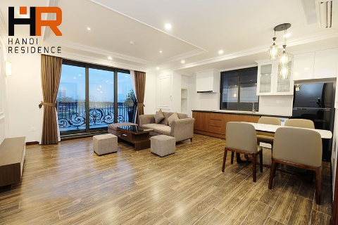Brand-new & Modern 02 beds apartment for rent on Tran Vu with lake view