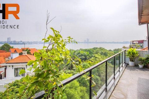 Beautiful lake view apartment 01 bedroom on Quang Khanh, Tay Ho dist