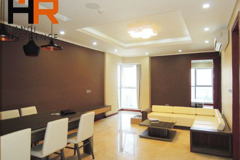 Cosy apartment in Hanoi Ciputra City for rent with 3 beds in L tower