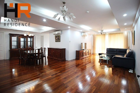 Ciputra Hanoi apartment for rent in P building, 4 beds & timber floor