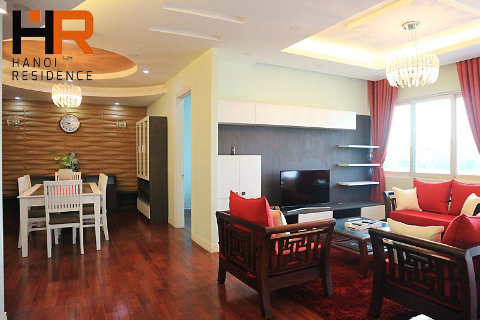 A colorful 04 bedroom apartment for rent in E building Ciputra