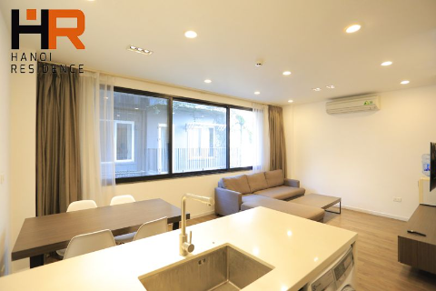 Two beds apartment for rent in To Ngoc Van, bright with modern design