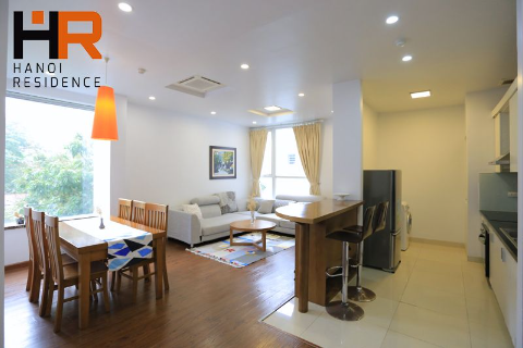 Bright two bedrooms apartment for rent on Quang Khanh st