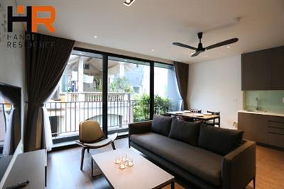 Modern design apartment 02 beds for rent in Tay Ho, with roof terrace
