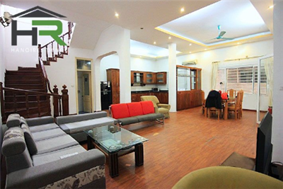 Spacious 4 bedroom house for rent with nice rooftop in To Ngoc Van