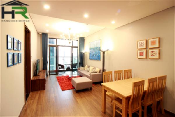 Red river-view 2bedroom apartment for rent in Ancora Luong Yen