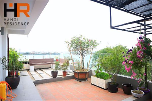 Brand new 02 bedrooms apartment with nice terrace in Vong Thi street