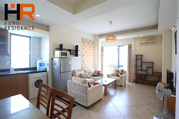 Bright 02 bedroom apartment with nice furnished, big balcony in Tay Ho dist