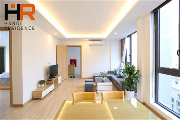 High floor & Bright apartment 02 bed for rent on Quang Khanh street
