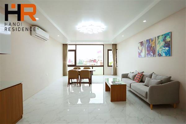 Top floor one bed apartment for rent with modern style on Xuan Dieu street