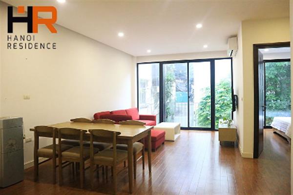 Two bedrooms apartment for rent in To Ngoc Van, bright & cozy with service
