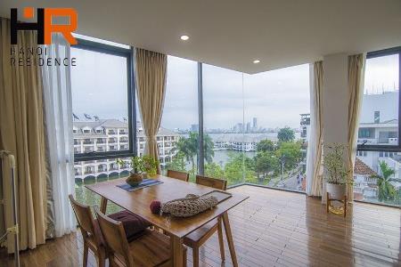 High floor one bedroom apartment with lake view in Tay Ho dist