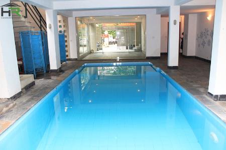 Swimming pool house for rent in Tay ho, modern design and large yard