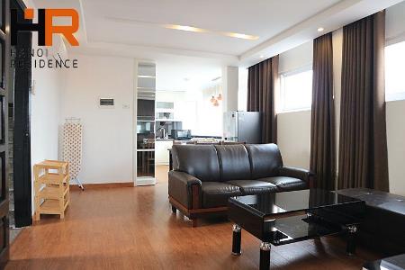 High floor 02 beds apartment for rent in Xuan Dieu, bright & nice furnished