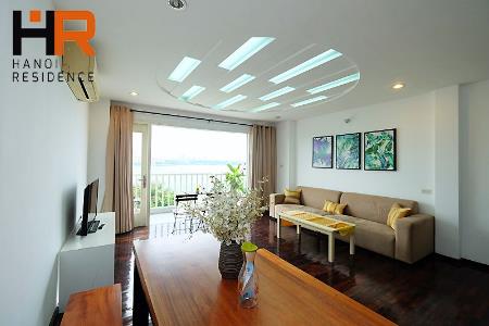 Beautiful lake view apartment 02 bedrooms in Nhat Chieu street