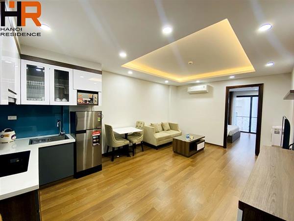 High-floor apartment with balcony in a high floor for rent in Ba Dinh 