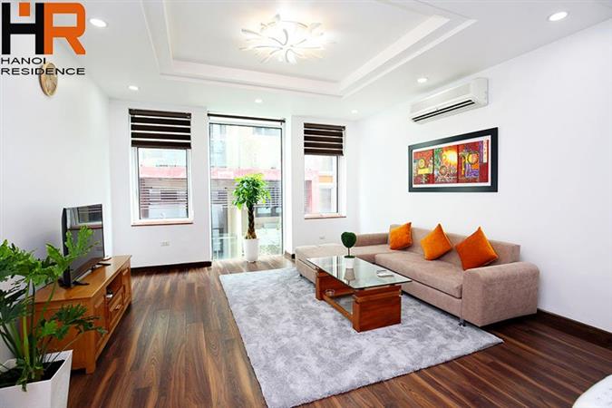 Bright 1 Bedroom Apartment with Full Furniture for rent in Ba Dinh