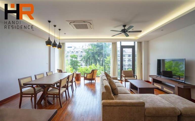 Charming & Lake view apartment 03 beds for rent on Tu Hoa, Tay Ho dist