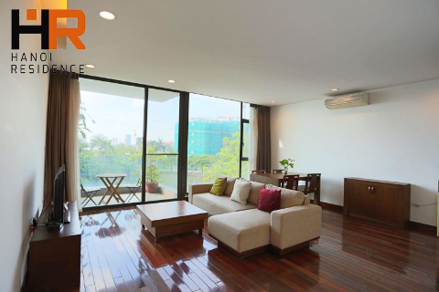 Front Lake apartment for rent with 2 bedroom in Xom Chua with service