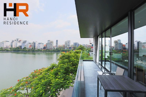Modern design & Lake view apartment 02 beds for rent on Tu Hoa street