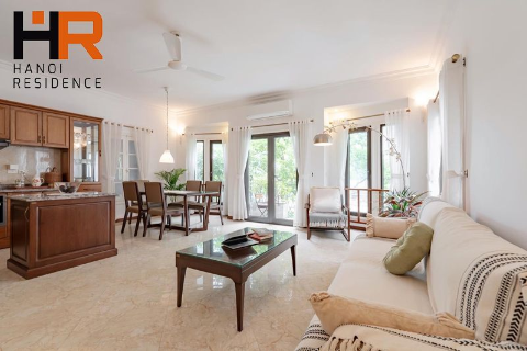 Spacious 03 bedrooms apartment for rent on Dang Thai Mai street