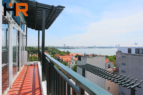 Beautiful lake view apartment one bedroom for rent on Quang Khanh st
