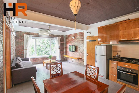 Nice apartment for rent in Tay Ho, one bedroom with balcony & oven