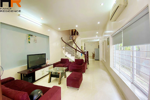 Good view 4 bedroom house for rent Tay Ho with rooftop