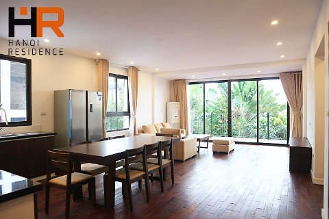 Serviced apartment for rent in Xom Chua with 3 bedroom & big balcony