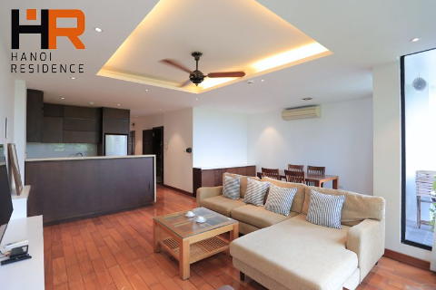 High floor & Nice view 02 bedroom apartment in Truc Bach, Ba Dinh dist