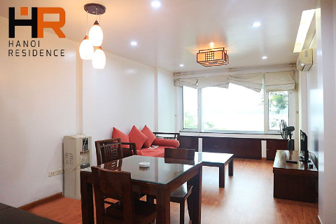 Lake view apartment 01 bedroom for rent in Truc Bach, Ba Dinh dist