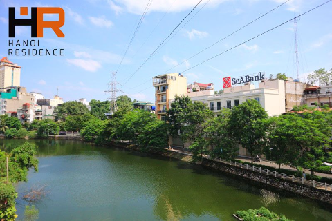 Lake view apartment 01 bedroom for rent on Lac Chinh st