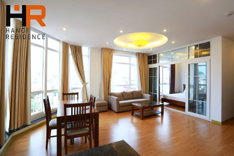 Bright apartment for rent with modern style in Tay Ho, 2 beds & service