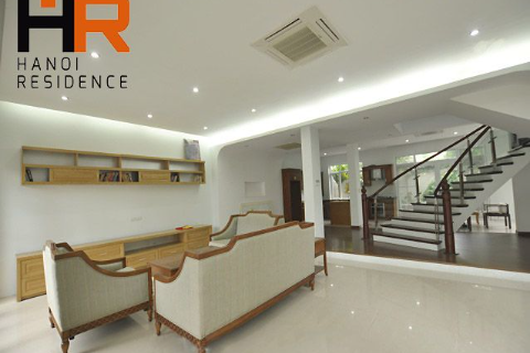 Bright & modern villa for rent in Ciputra, 4 bed, spacious living room
