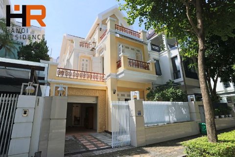 Villa for rent in Ciputra, 5 bedrooms,fully furnished in block T