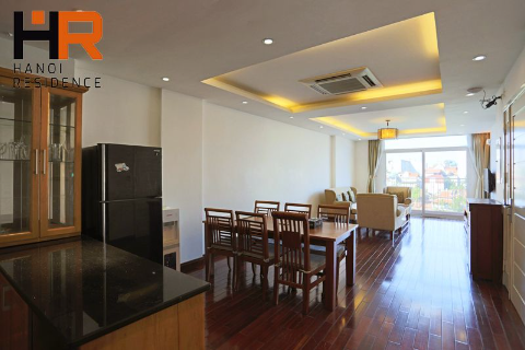 Serviced apartment 03 beds for rent on Xuan Dieu, Tay Ho dist
