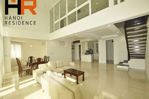 Spacious penthouse for rent in Ciputra Hanoi, 4 bedrooms in P building