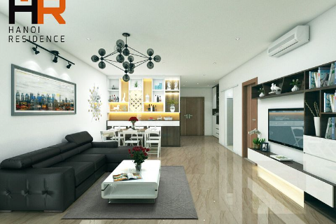 Ciputra apartment 03 beds with modern furnished, high floor