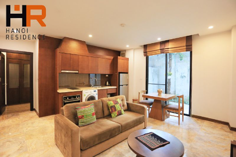 Brand new apartment 01 bedroom in Xuan Dieu, modern style, courtyard