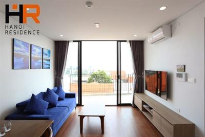 High-floor & Lake view 01 bed apartment for rent on Xuan Dieu street