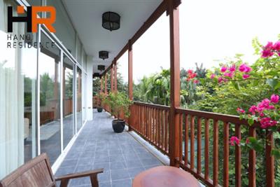 Big balcony & High quality serviced apartment 04 beds for rent in Tay Ho district