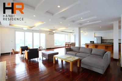 Lakeside 04 beds servicedapartment, 280 sqm for rent on Quang Khanh street