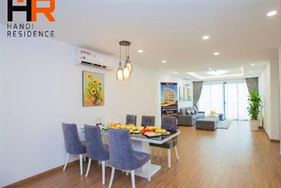 Brand-new Tay Ho apartment, 03 beds, quality furnished, good location