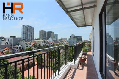 Top floor 02 bedrooms apartment for rent in To Ngoc Van with nice view