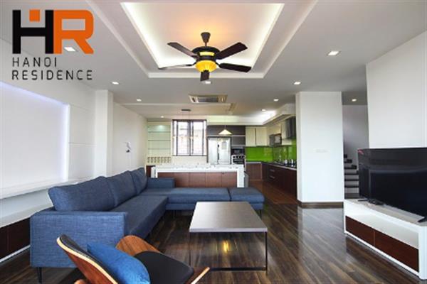 Duplex 04 bedroom apartment with big balcony & lake view in Tay Ho dist