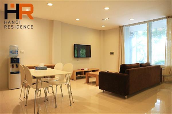 Tay Ho apartment for rent with one bedroom, front lake & quiet area