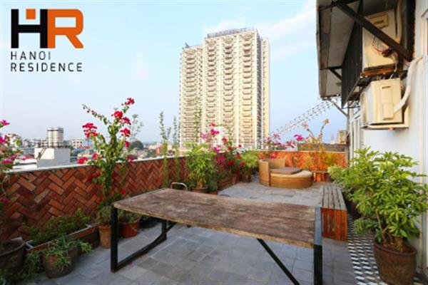 Penthouse 02 bedrooms apartment with big terrace & lake view in Tay Ho dist